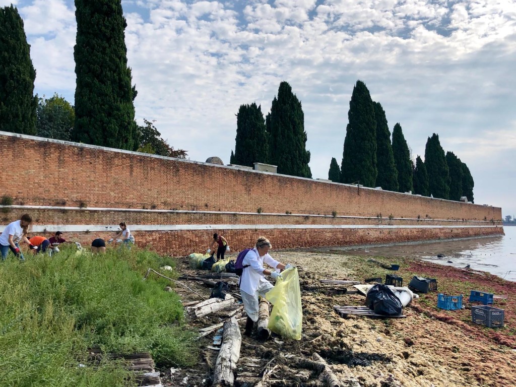 World Clean-up day 2018 in Venice