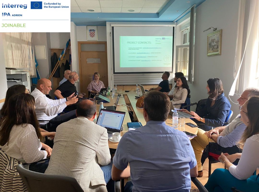 VLPF partecipa al kickoff meeting del Progetto Interreg IPA-ADRION JOINABLE (JOINt approach to Blue CircuLar Economy – for Adriatic and Ionian Region