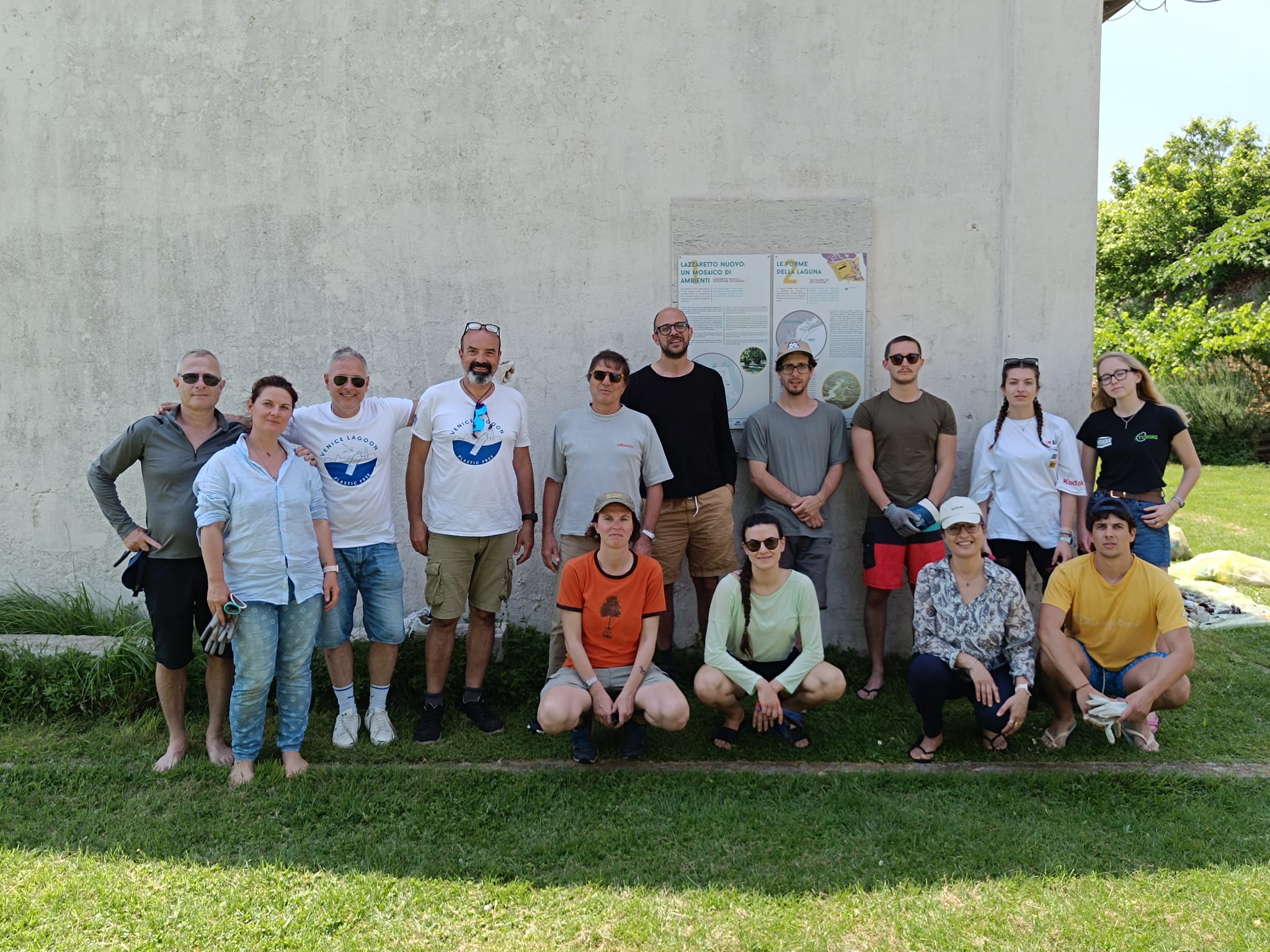 VLPF and the University of Milan together for the monitoring and clean up of the island Lazzaretto Nuovo