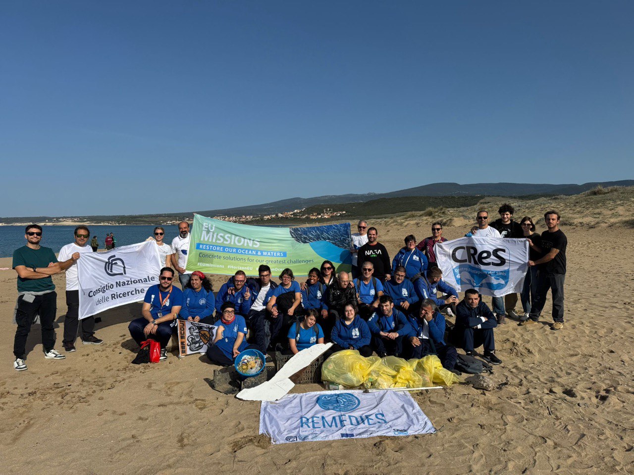 VLPF and CNR IAS in Sardinia: Cleanup and monitoring of marine litter with the new digital solutions of the Mission Ocean