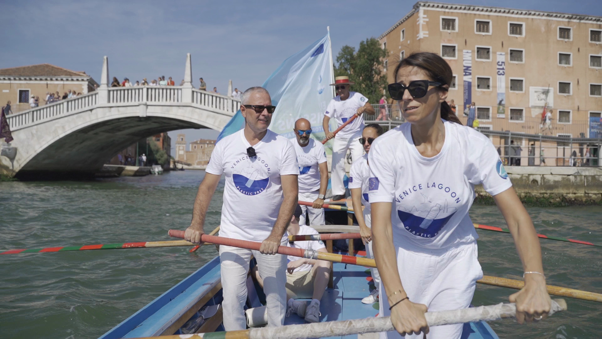 The EU Mission Ocean and Waters at the Historical Regatta of Venice with VLPF